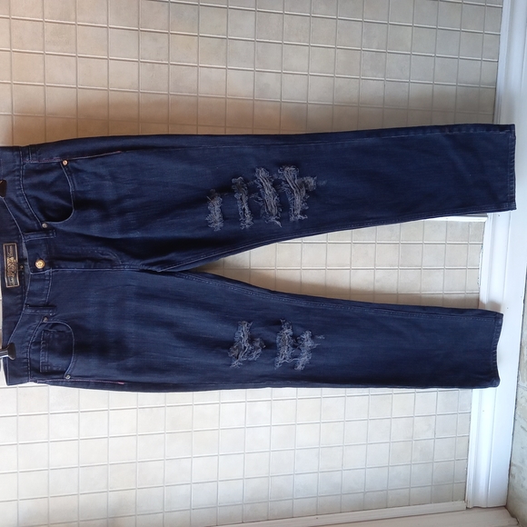 Pink Victoria Secret straight leg jeans - Picture 1 of 6